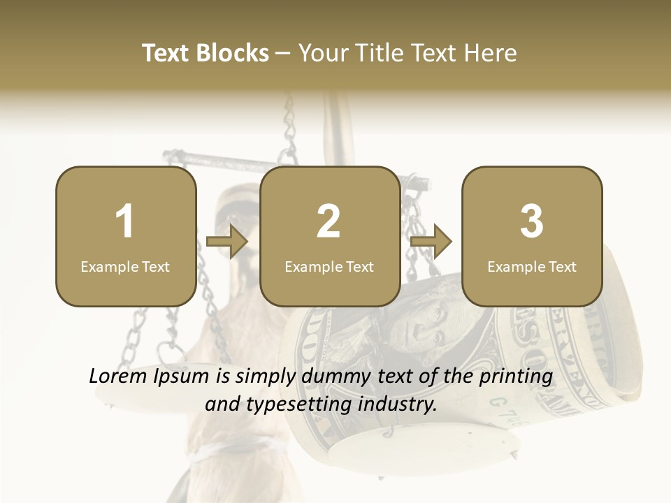 Usa Bribing Bribe PowerPoint Template