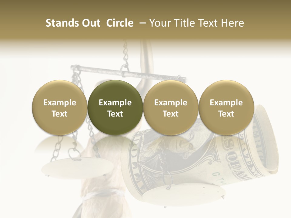 Usa Bribing Bribe PowerPoint Template