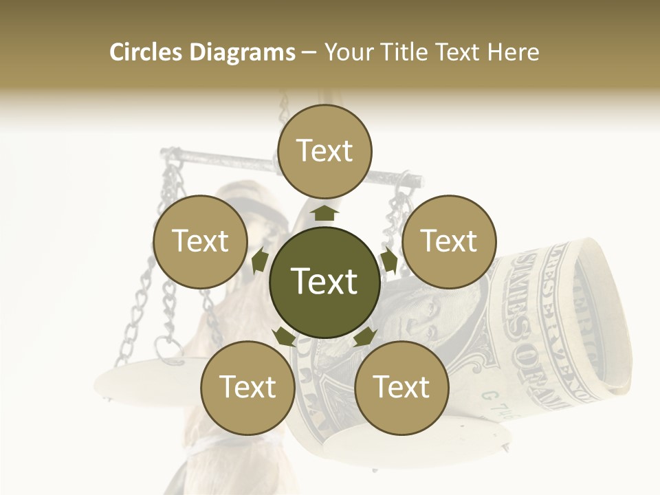 Usa Bribing Bribe PowerPoint Template