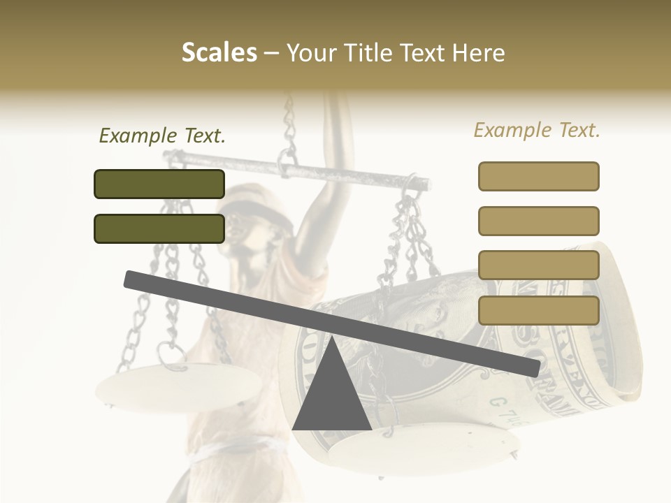 Usa Bribing Bribe PowerPoint Template