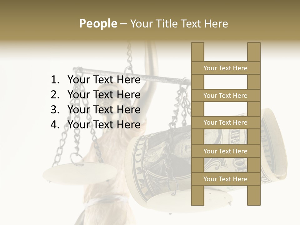 Usa Bribing Bribe PowerPoint Template