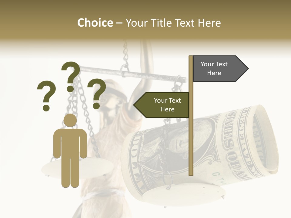 Usa Bribing Bribe PowerPoint Template