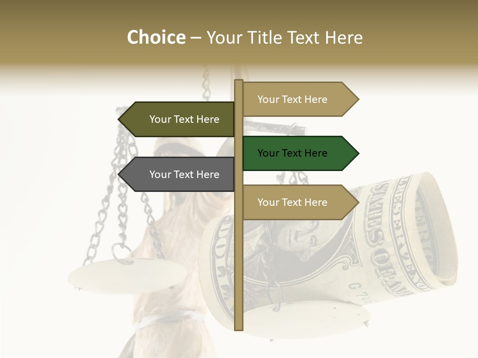 Usa Bribing Bribe PowerPoint Template