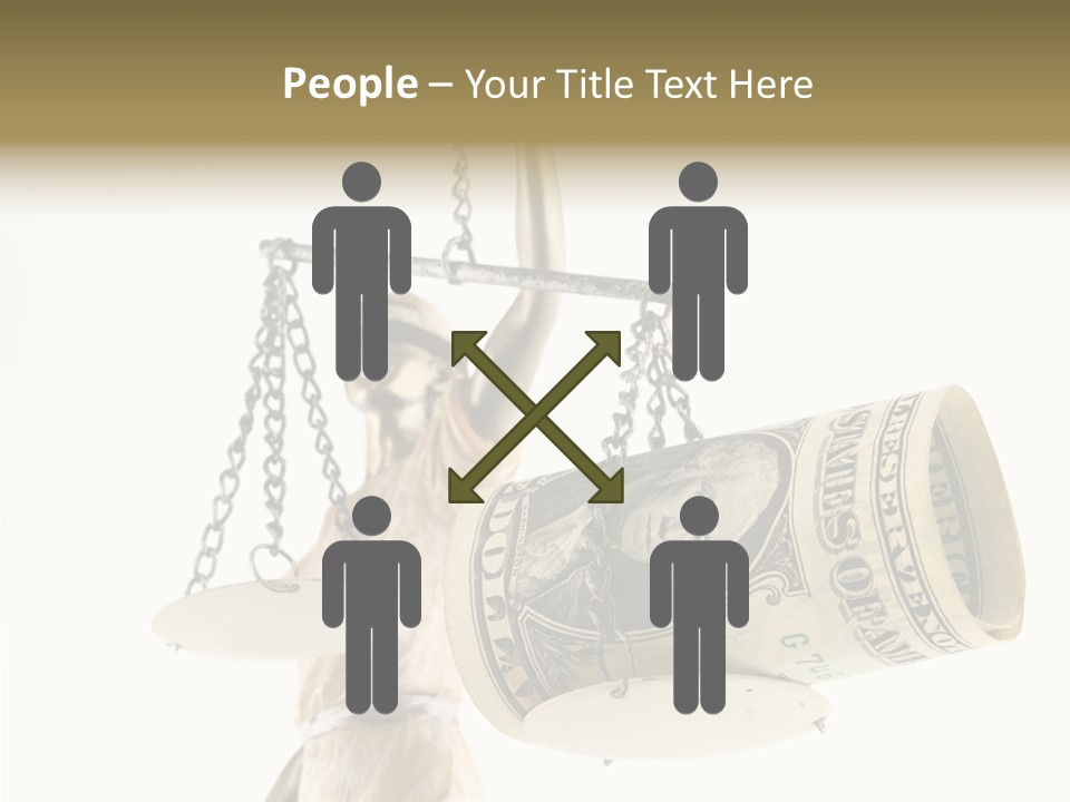 Usa Bribing Bribe PowerPoint Template