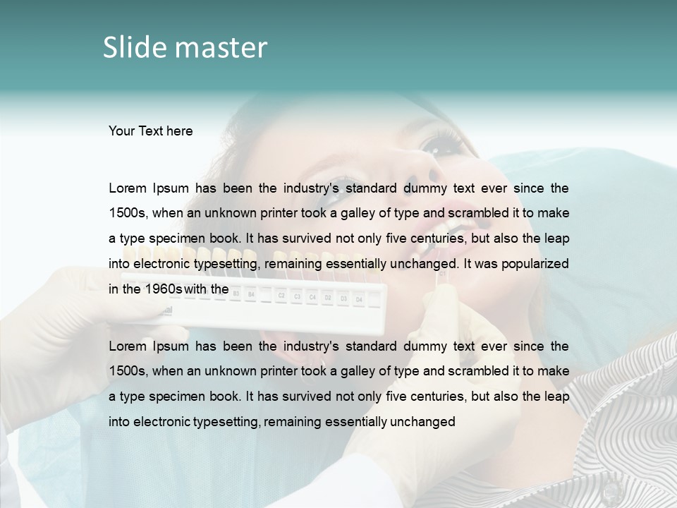 Adult Dental Medicine PowerPoint Template