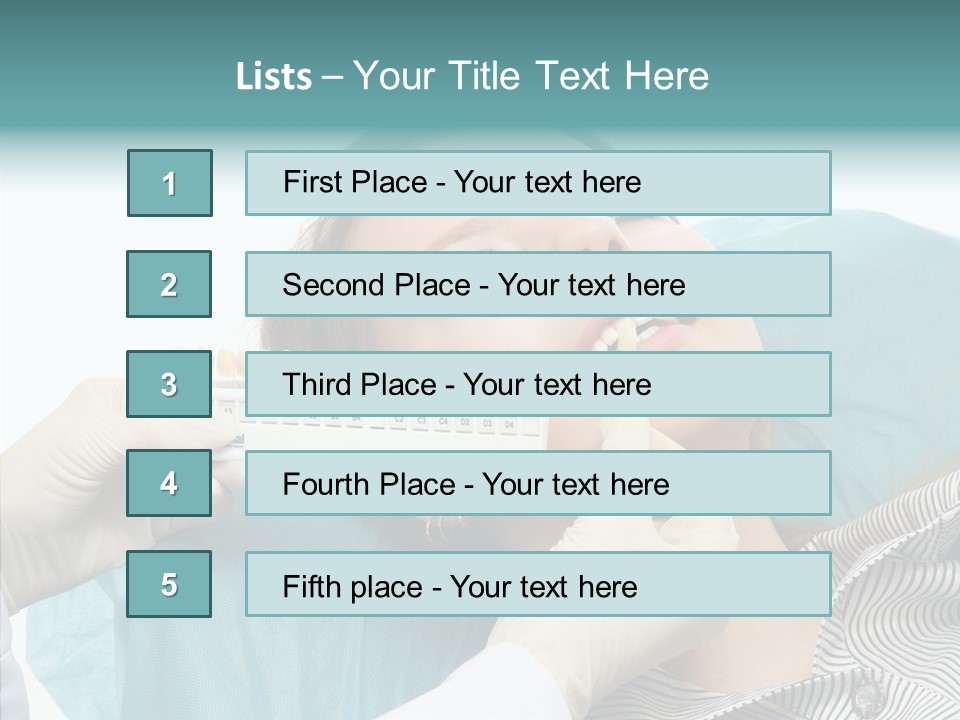 Adult Dental Medicine PowerPoint Template