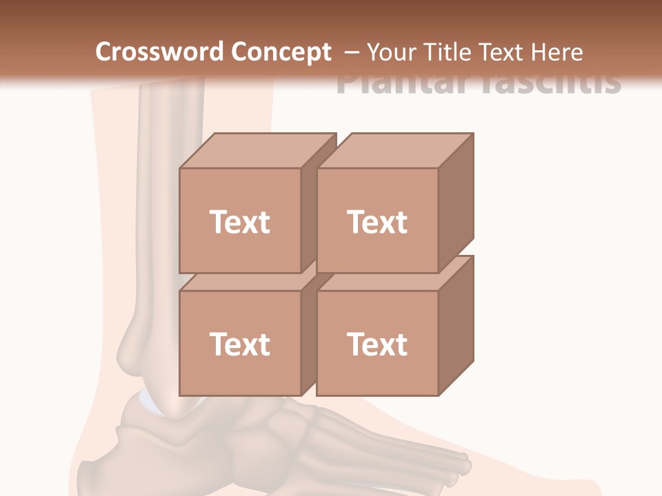 Problem Fibula Ankle PowerPoint Template
