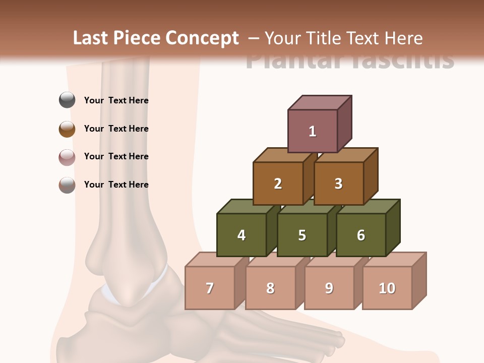 Problem Fibula Ankle PowerPoint Template