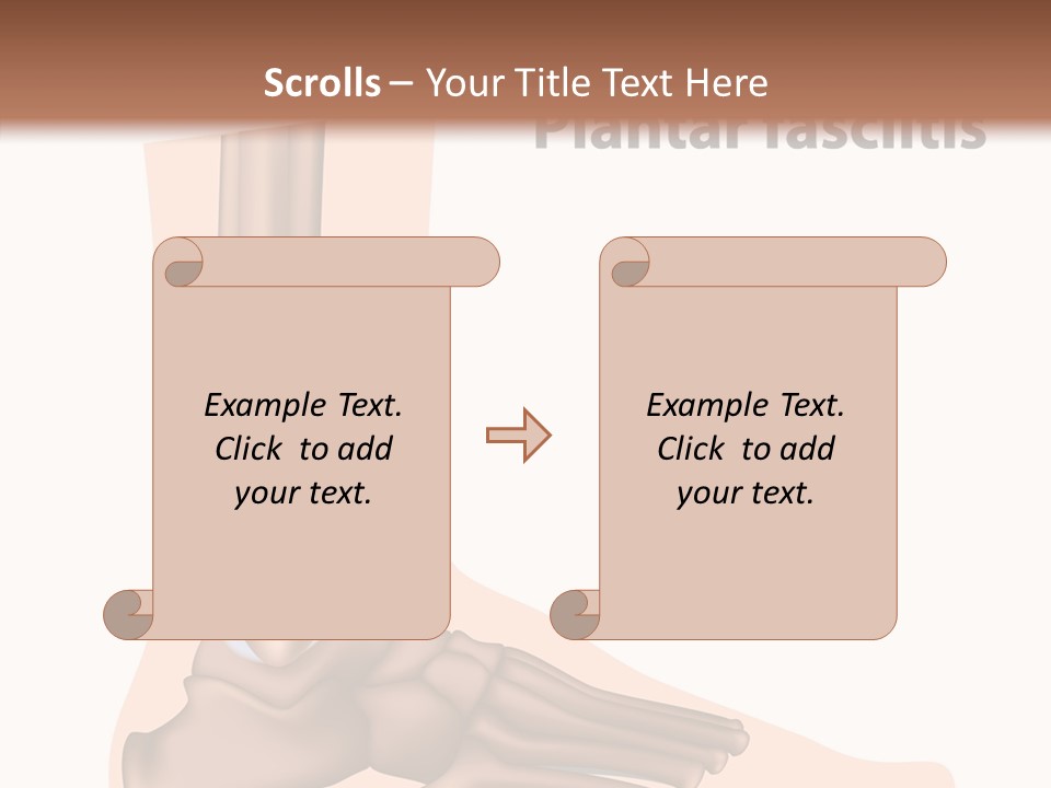 Problem Fibula Ankle PowerPoint Template