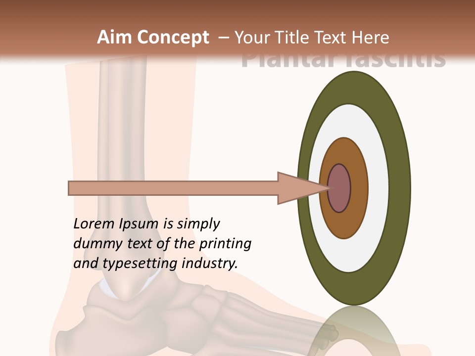 Problem Fibula Ankle PowerPoint Template