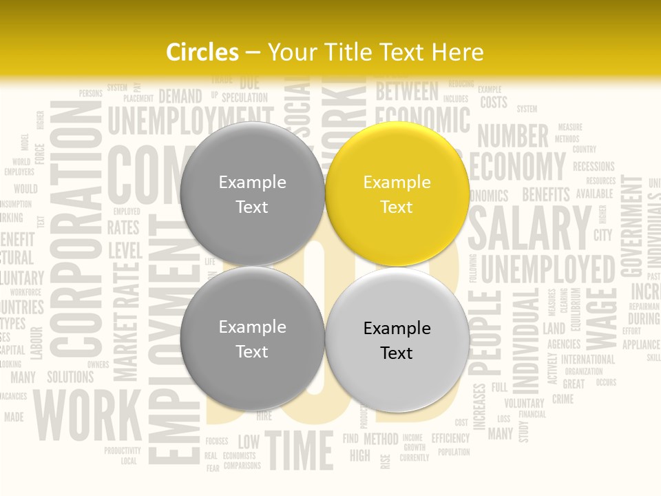 Symbol Word Candidate PowerPoint Template