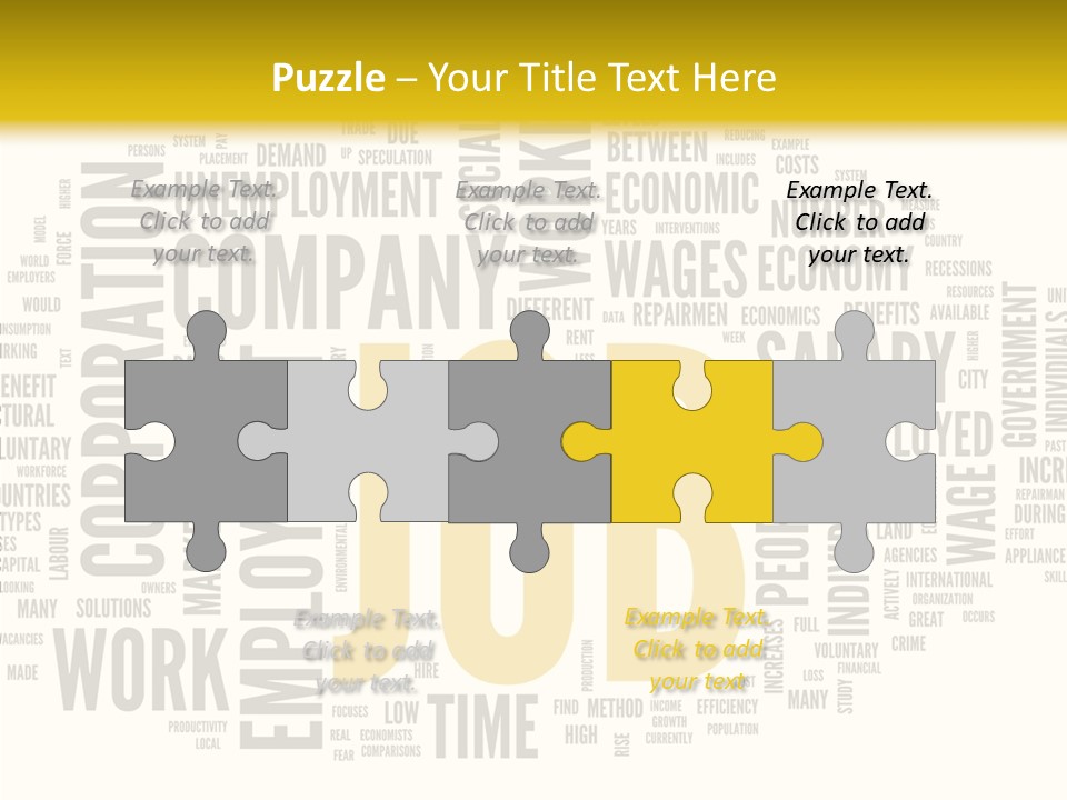 Symbol Word Candidate PowerPoint Template