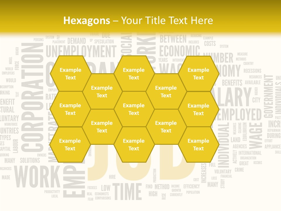 Symbol Word Candidate PowerPoint Template