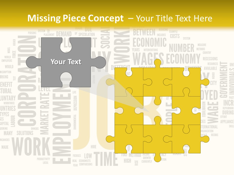 Symbol Word Candidate PowerPoint Template