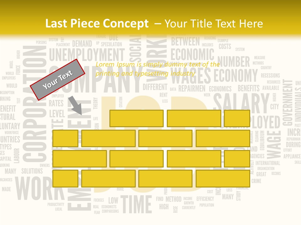 Symbol Word Candidate PowerPoint Template
