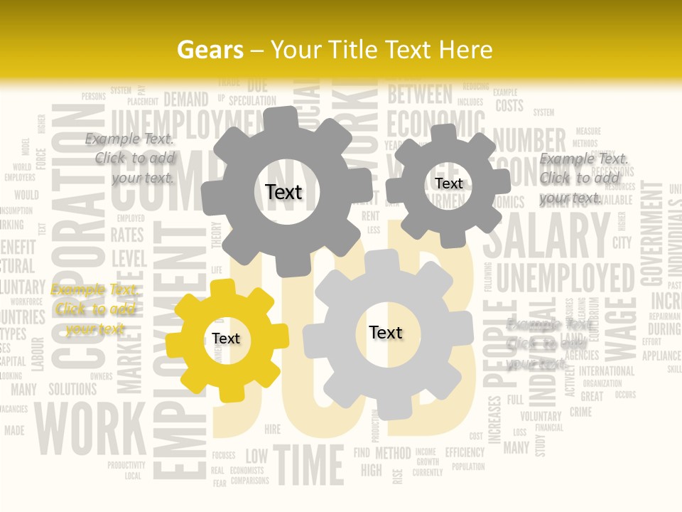 Symbol Word Candidate PowerPoint Template