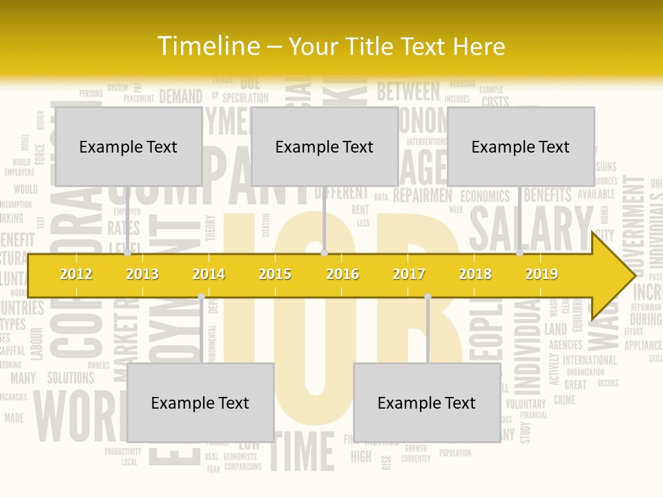 Symbol Word Candidate PowerPoint Template