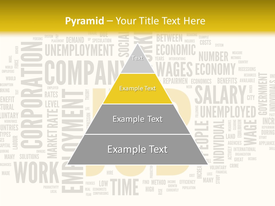 Symbol Word Candidate PowerPoint Template