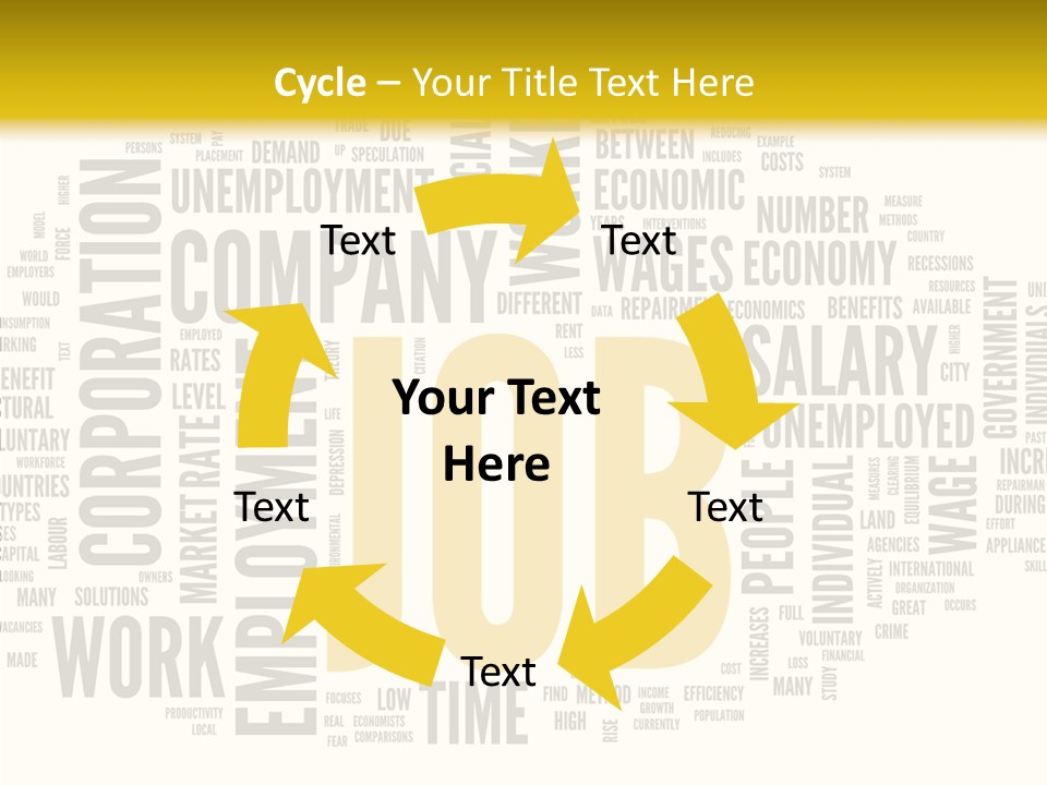 Symbol Word Candidate PowerPoint Template