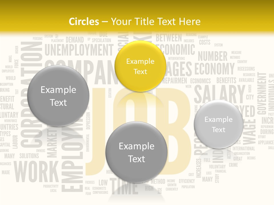 Symbol Word Candidate PowerPoint Template