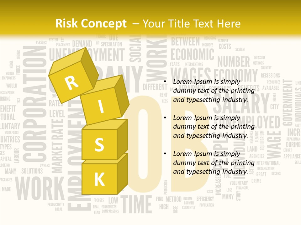 Symbol Word Candidate PowerPoint Template