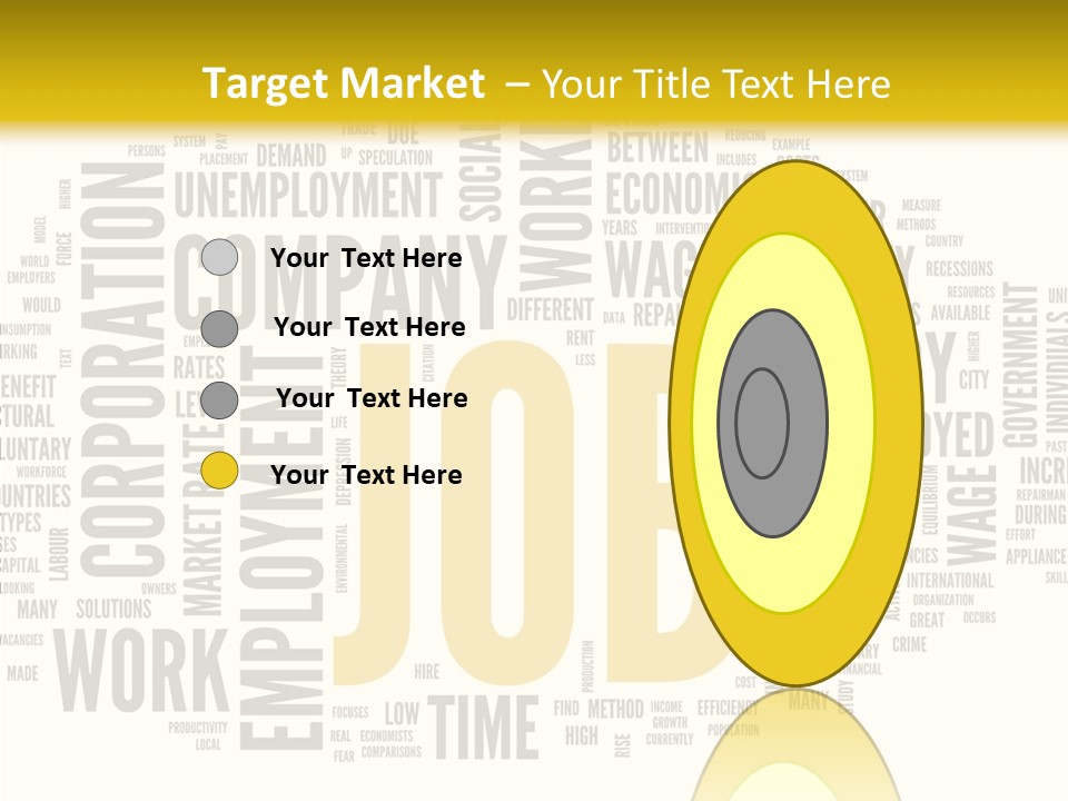 Symbol Word Candidate PowerPoint Template