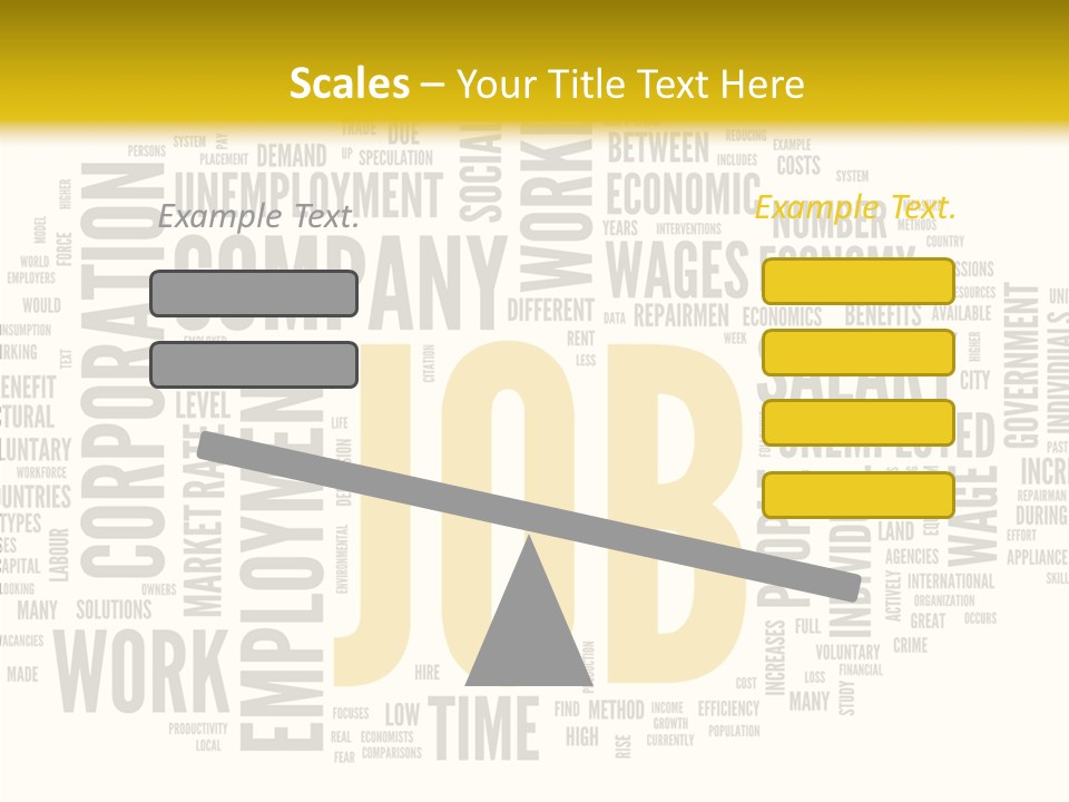 Symbol Word Candidate PowerPoint Template