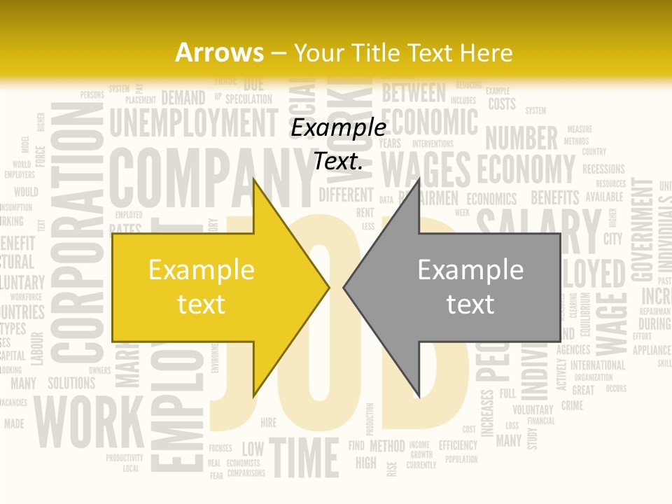 Symbol Word Candidate PowerPoint Template