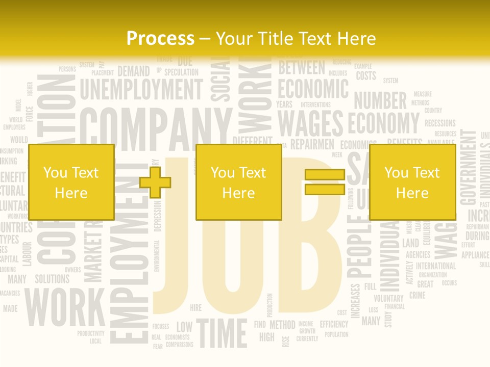 Symbol Word Candidate PowerPoint Template