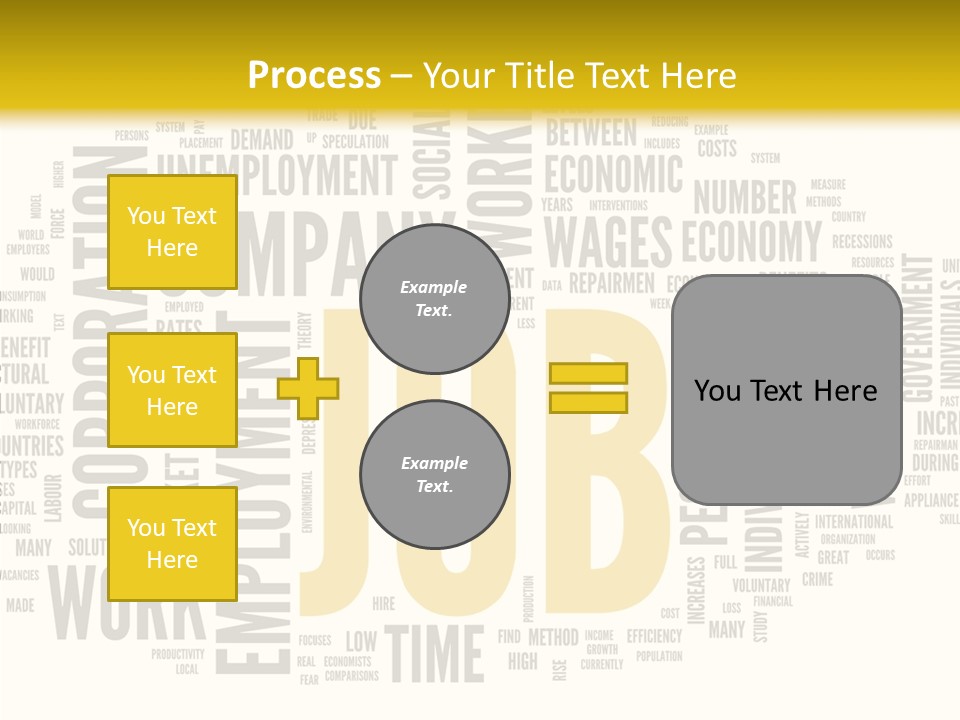 Symbol Word Candidate PowerPoint Template