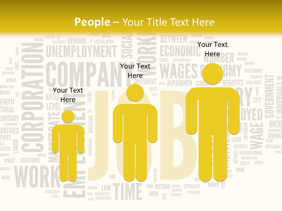 Symbol Word Candidate PowerPoint Template