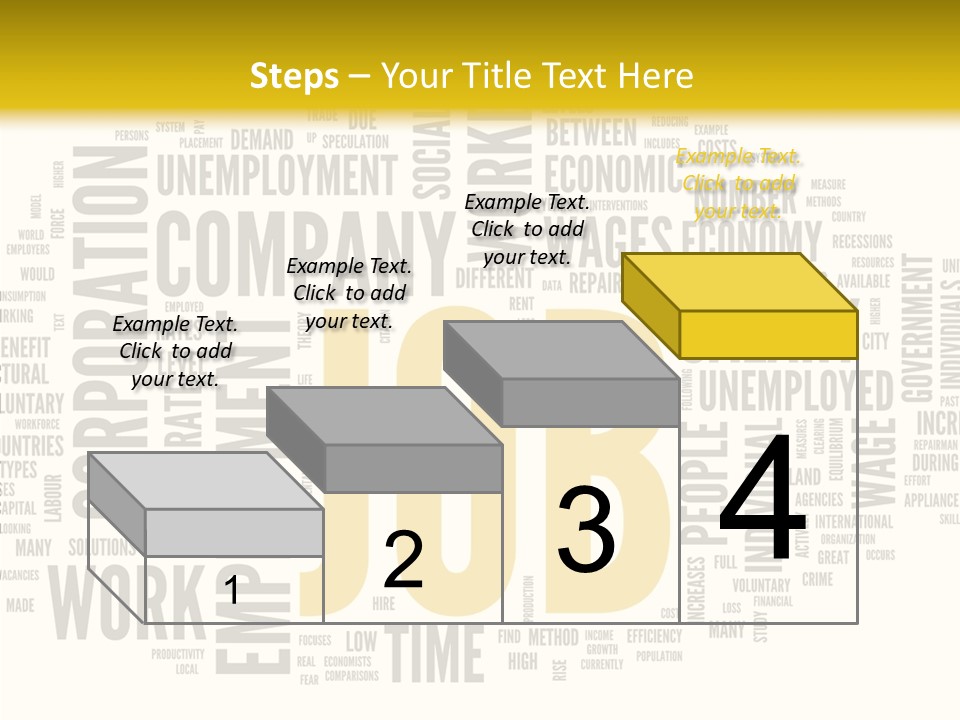 Symbol Word Candidate PowerPoint Template
