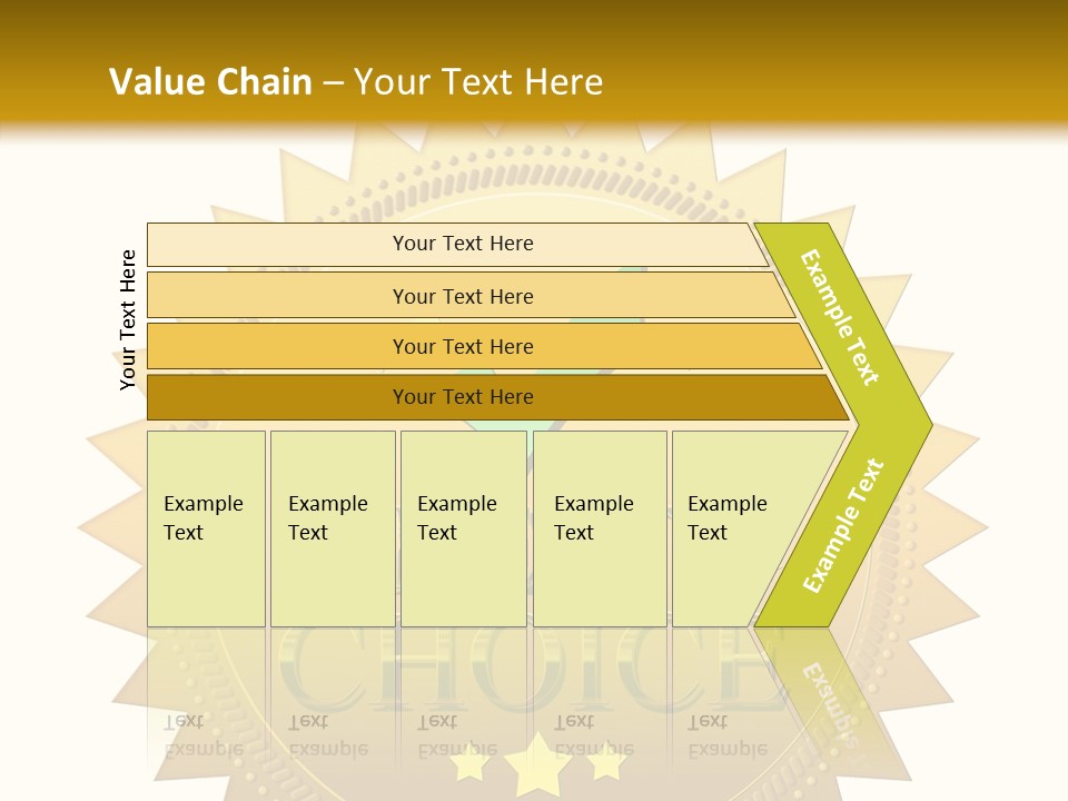 Assurance Store Label PowerPoint Template