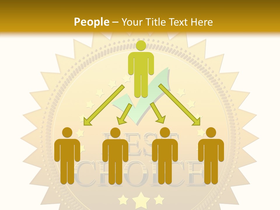 Assurance Store Label PowerPoint Template