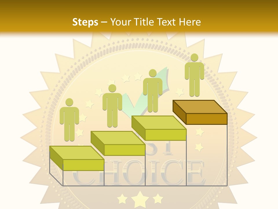 Assurance Store Label PowerPoint Template