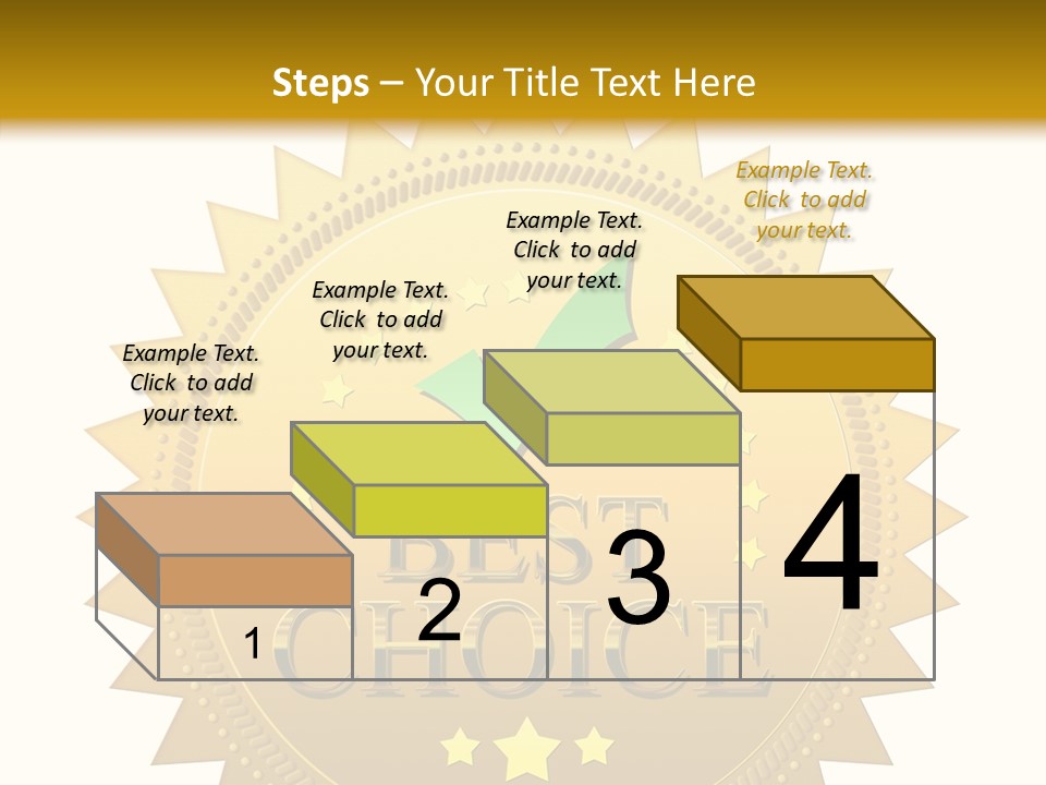 Assurance Store Label PowerPoint Template