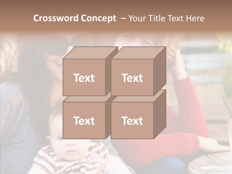 Partners Cute Kid PowerPoint Template