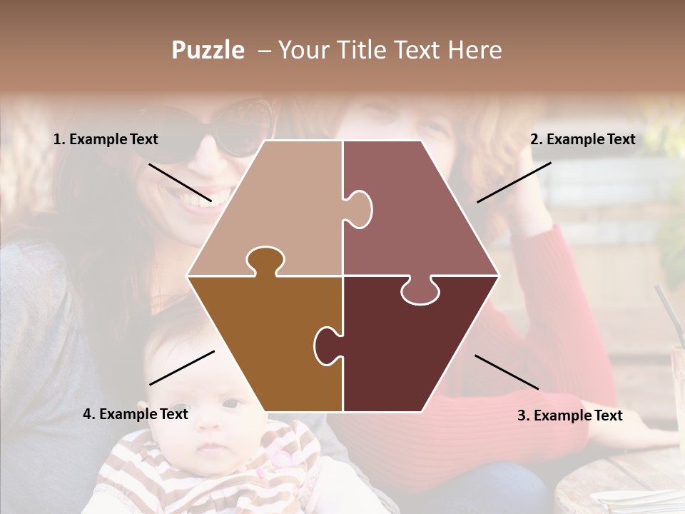 Partners Cute Kid PowerPoint Template