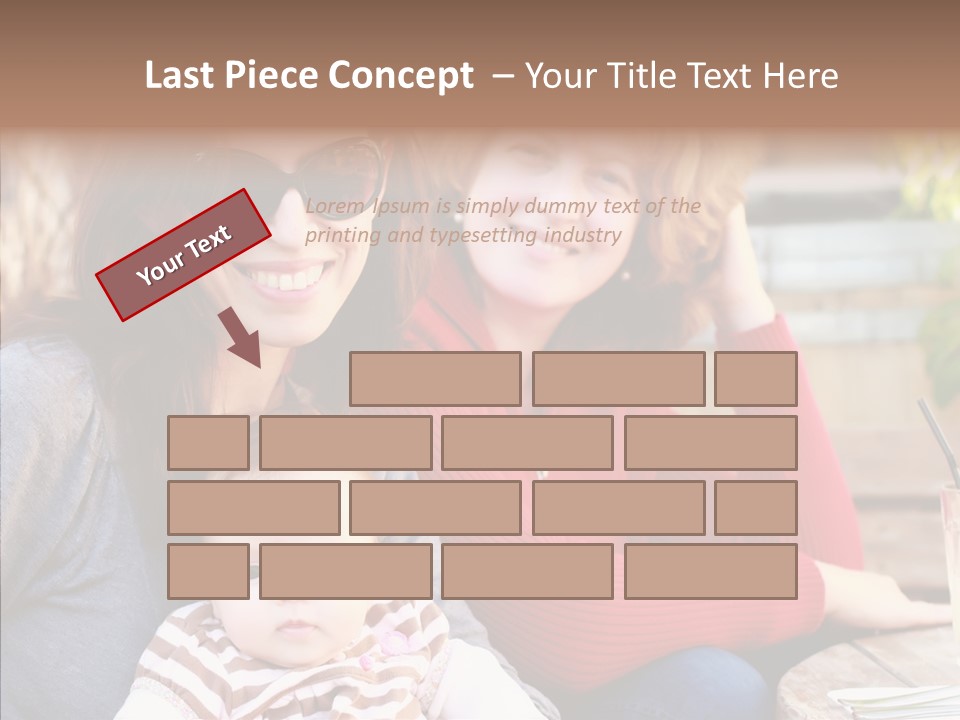 Partners Cute Kid PowerPoint Template