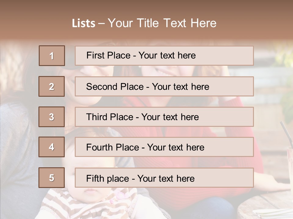Partners Cute Kid PowerPoint Template