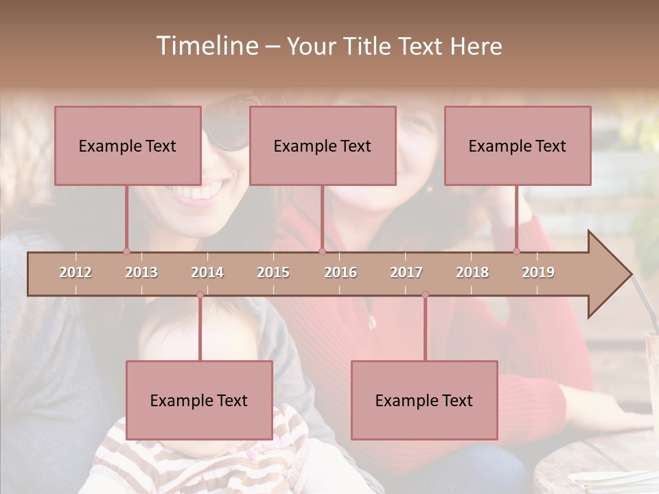 Partners Cute Kid PowerPoint Template