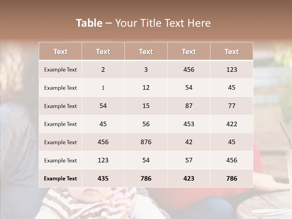 Partners Cute Kid PowerPoint Template