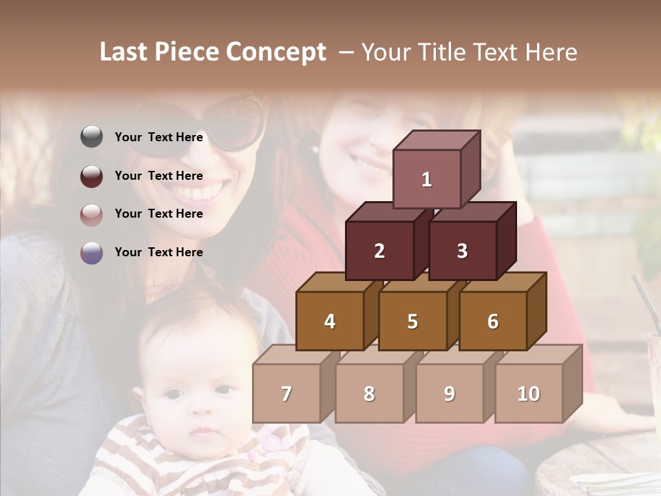 Partners Cute Kid PowerPoint Template