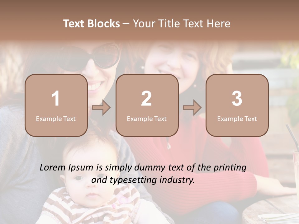 Partners Cute Kid PowerPoint Template