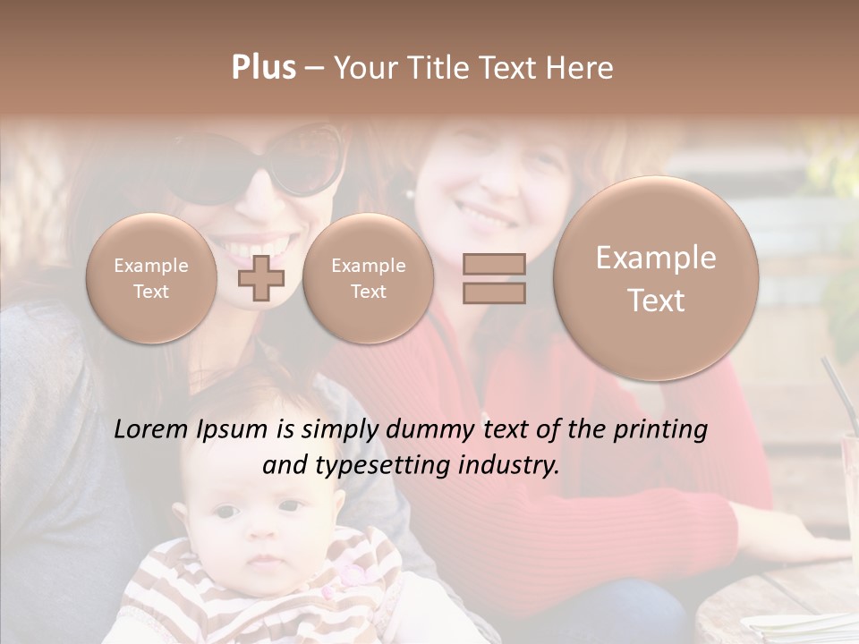 Partners Cute Kid PowerPoint Template