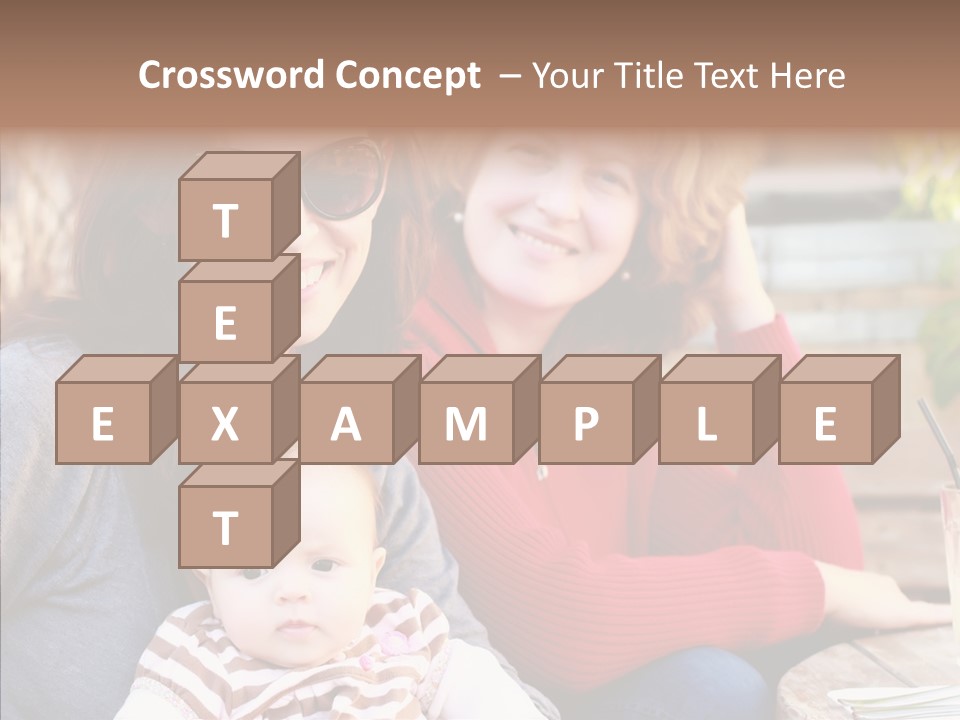 Partners Cute Kid PowerPoint Template