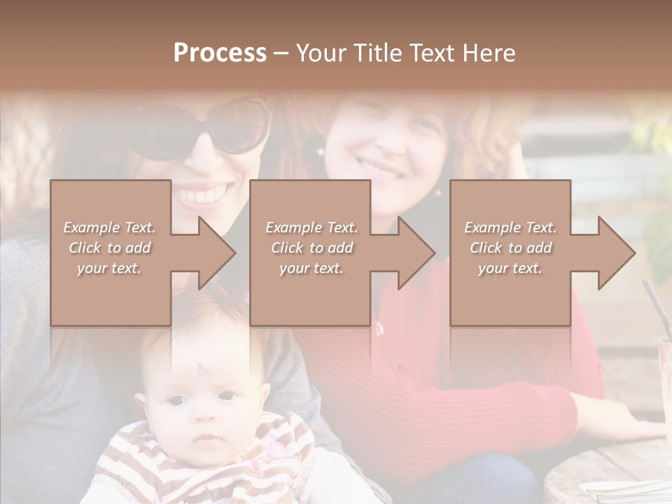 Partners Cute Kid PowerPoint Template