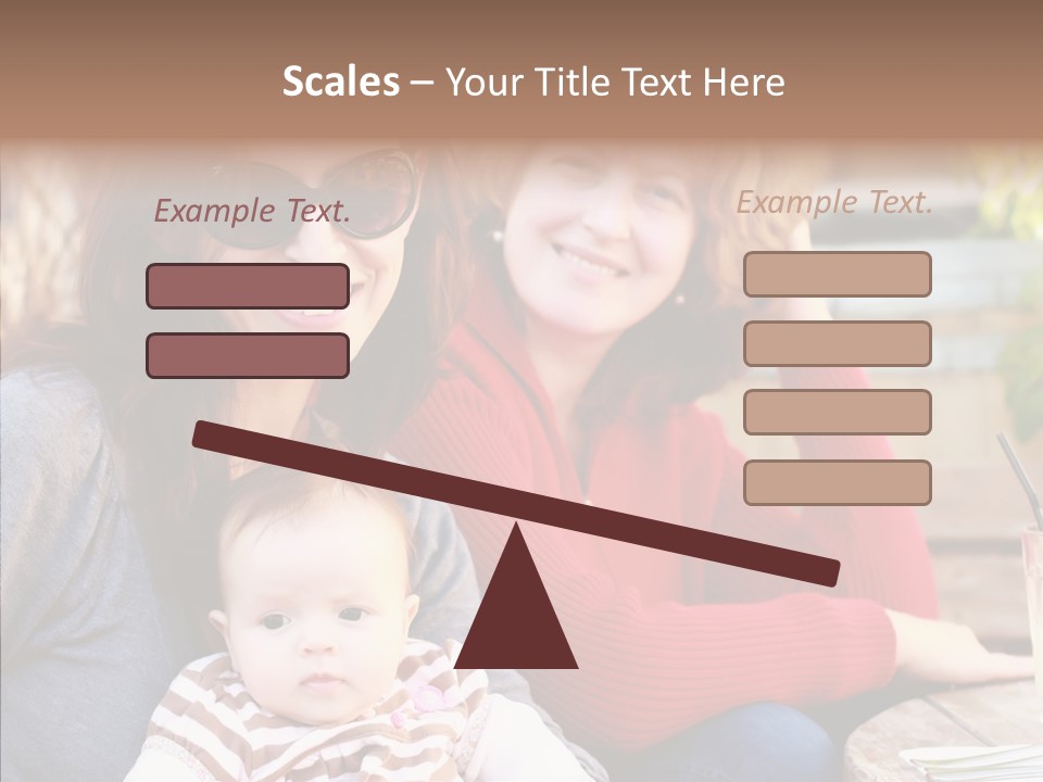 Partners Cute Kid PowerPoint Template