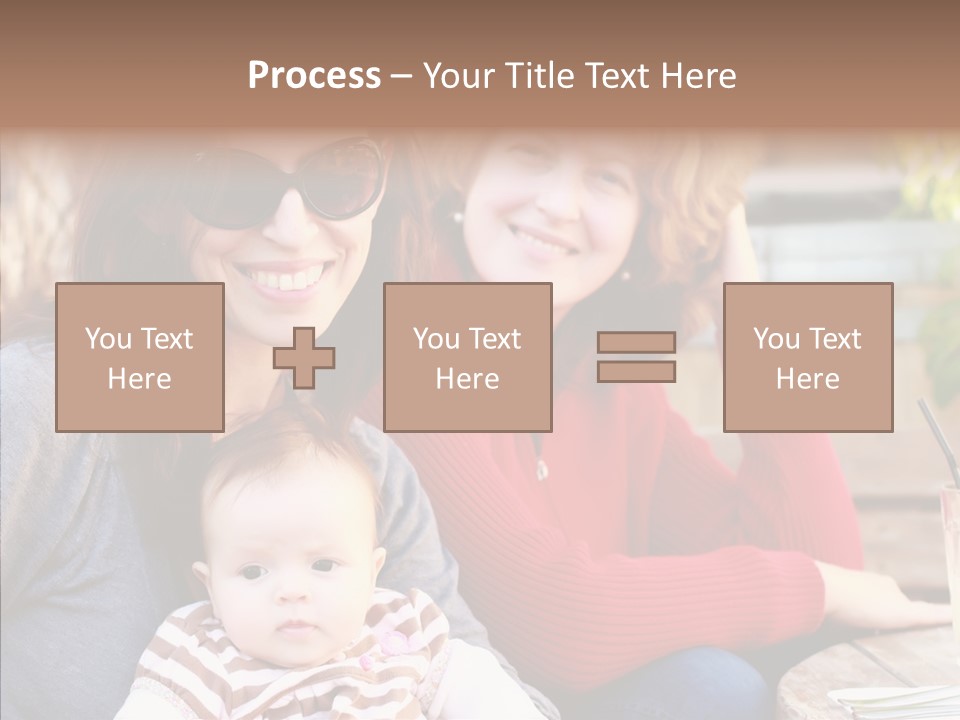 Partners Cute Kid PowerPoint Template