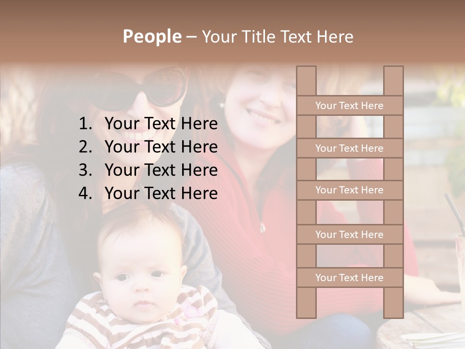 Partners Cute Kid PowerPoint Template